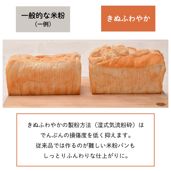 きぬふわやか米粉(パン用ミックス粉) / 250g