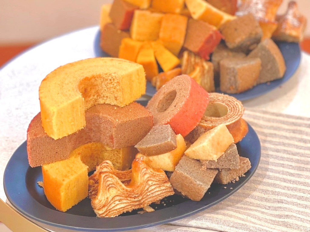 ばうむ バームクーヘン 大容量 ふぞろいのコロコロバウム1Kg : 割れ